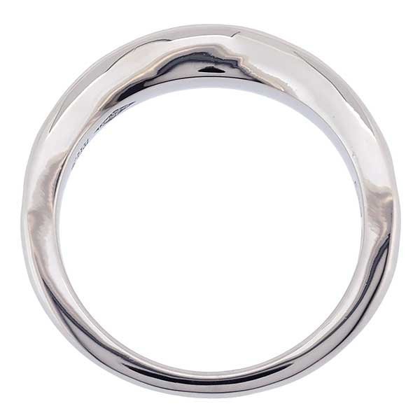 [ free shipping ][ genuine article ]BVLGARI* BVLGARY *PT950* Corona ring *7P diamond * platinum * ring * approximately 8 number * lady's * simple * polished 