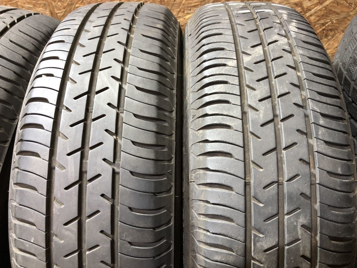 日産純正 14inch × 175/65R14 PCD100 4穴 キューブ ノート マーチ ウイングロード サニー ルキノ パルサーNXクーペ ADバン_画像5