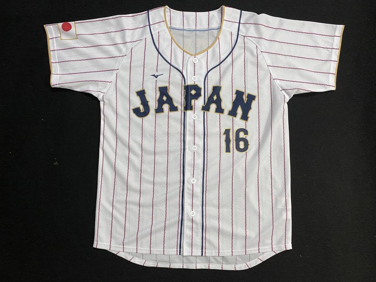 大谷翔平 WBC 2023 プリント ユニフォーム ホーム F 侍japan