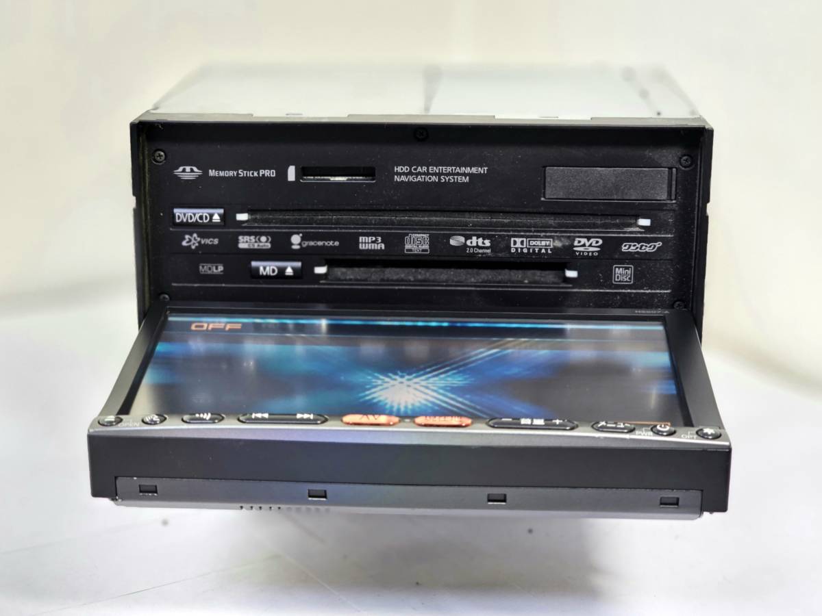動作確認済 28220 日産純正HS507-A HDDナビ 2DIN サンヨー NVA 動作確認済 28220 日産純正HS507-A HDDナビ 2DIN サンヨー NVA