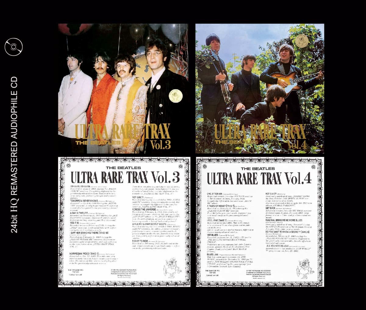 THE BEATLES / ULTRA RARE TRAX - MASTER COLLECTION Ⅱ:VOL.3&4 (RIVISED EDITION) 24bit HQ REMASTERED RETROSPECTIVE Collection【1CD】_画像4