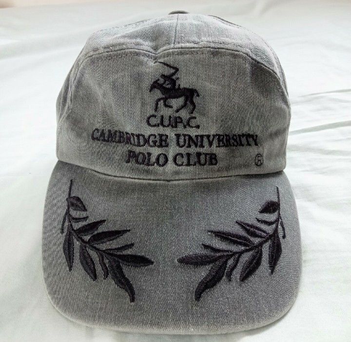 CAMBRIDGE UNIVERSITY POLO CLUB  ポロクラブ ／ デニムキャップ  帽子 メンズ 57～59cm