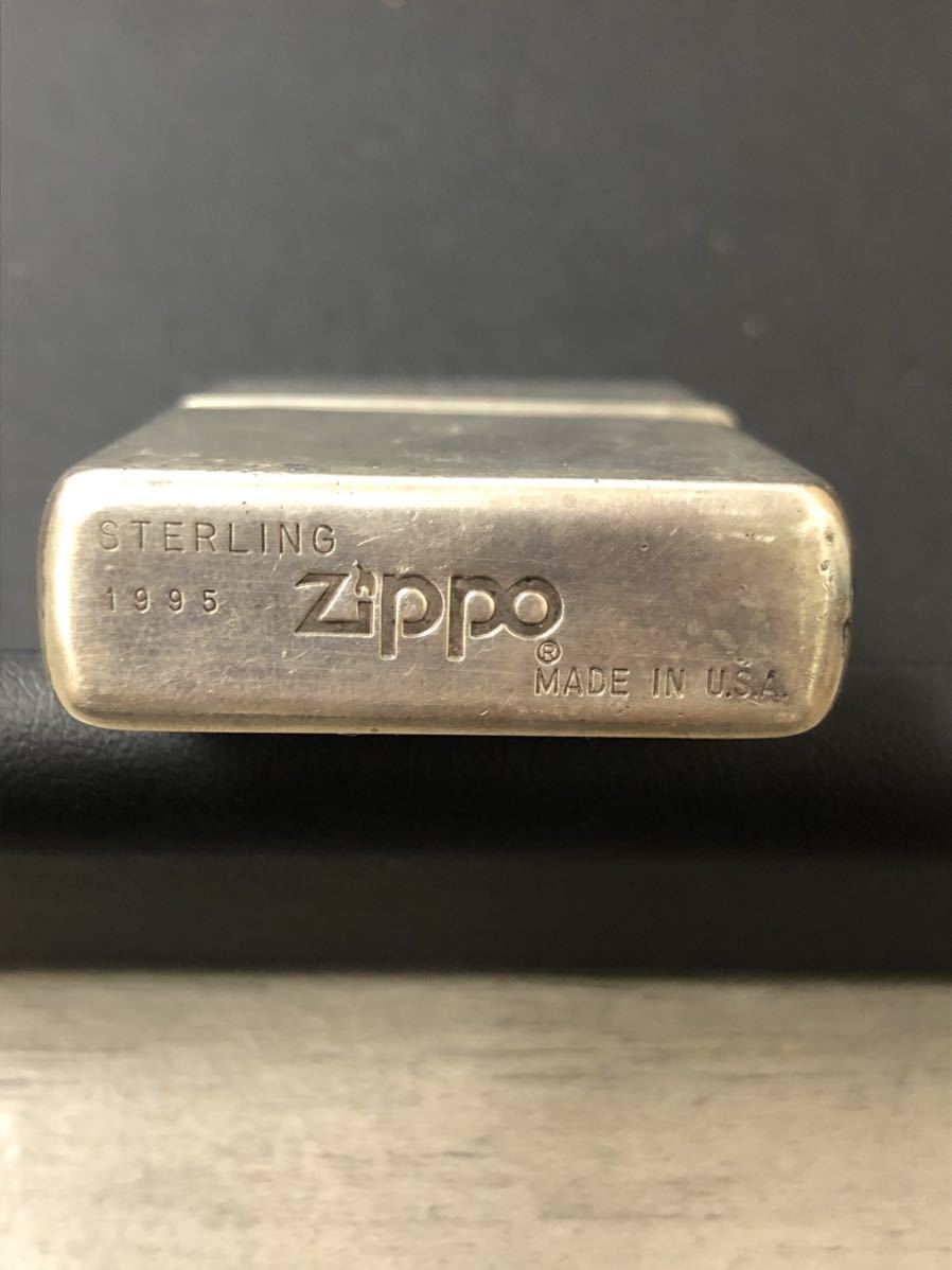 1 jpy ~ ZIPPO sterling silver STERLING departure fire OK: Real