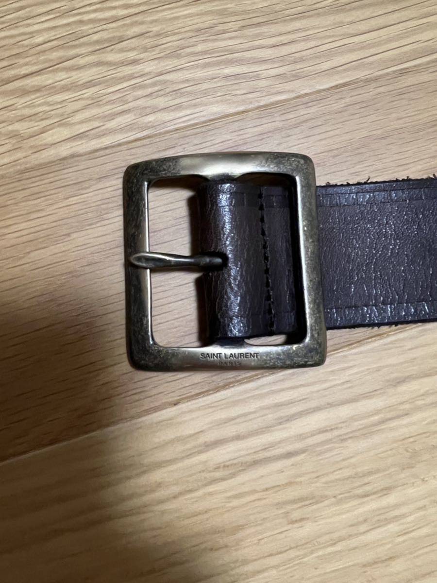 SAINT LAURENT PARIS サンローランパリ ベルト エディ期 Hedi SAINT LAURENT PARIS サンローランパリ ベルト エディ期 Hedi