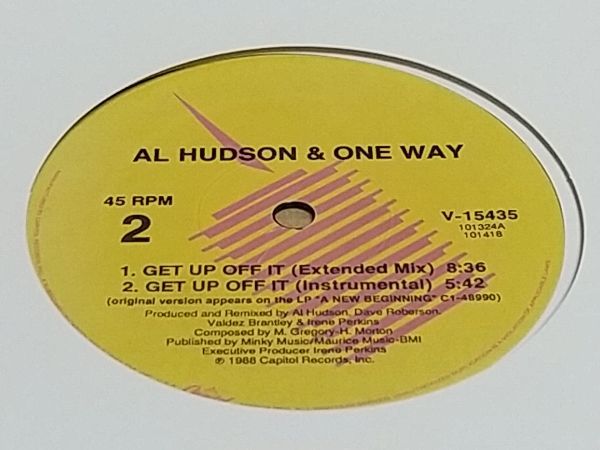 Al Hudson & One Way - Say You Will, Get Up Off It_画像4