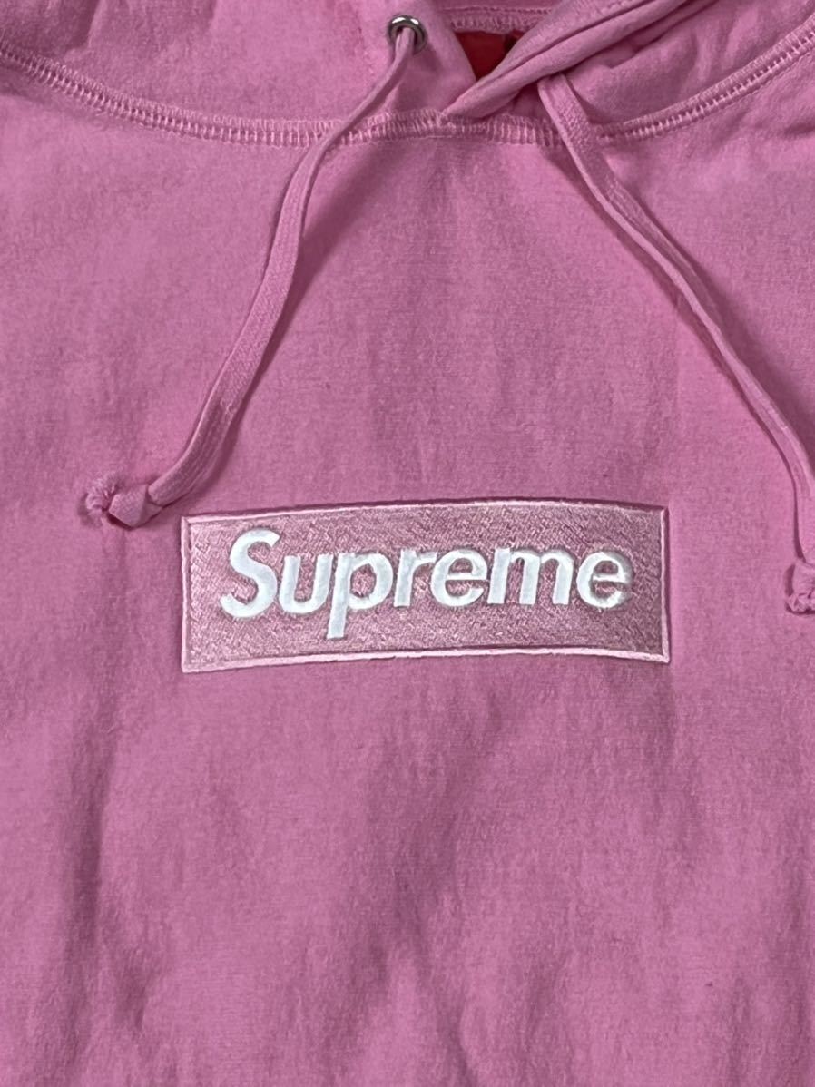 Supreme Box Logo Hooded Sweatshirt Pink Mサイズ シュプリーム