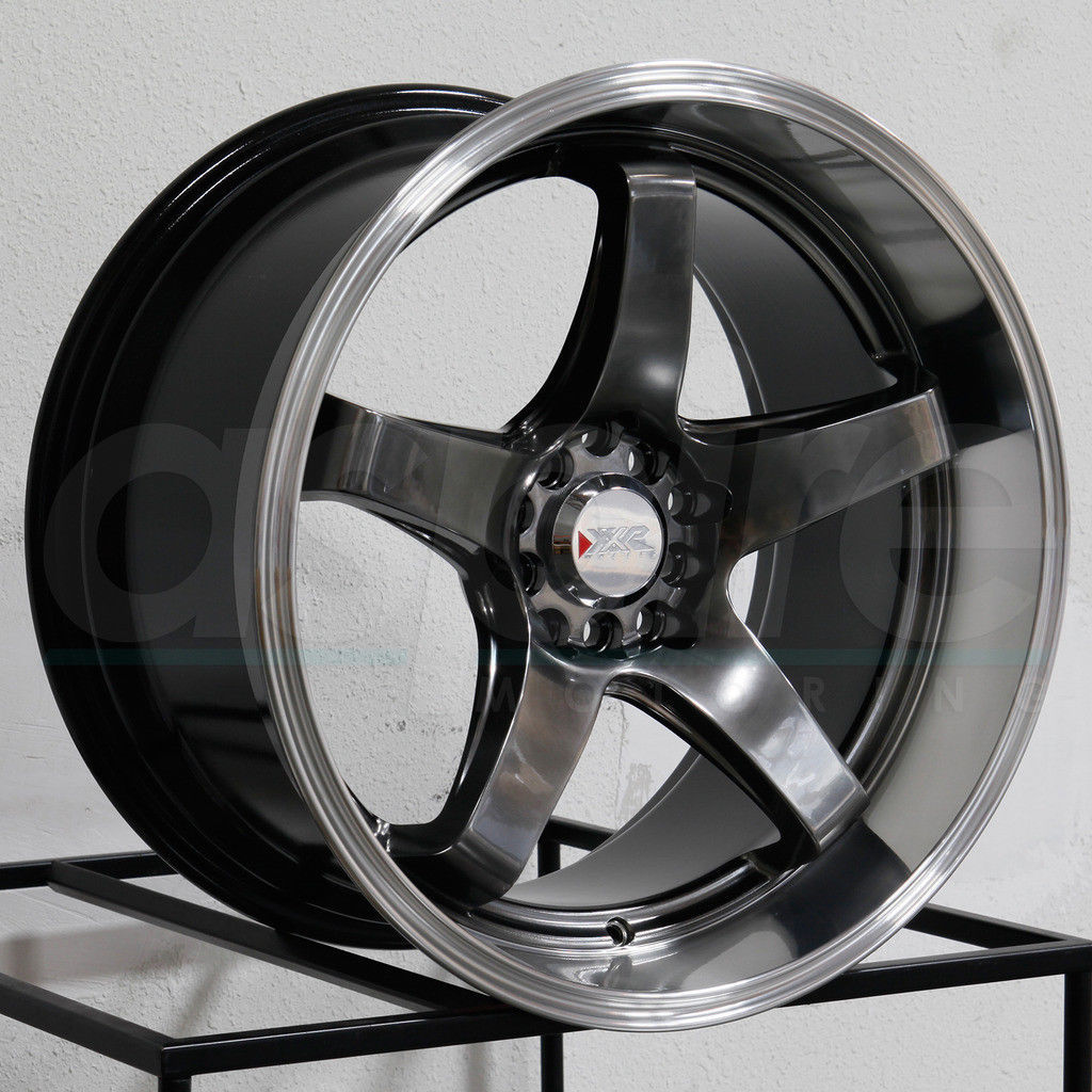 **18 -inch XXR 555 black mium black 4ps.@PCD100/114.3 5 hole 8.5j+35 Stan sUSDM JDM**