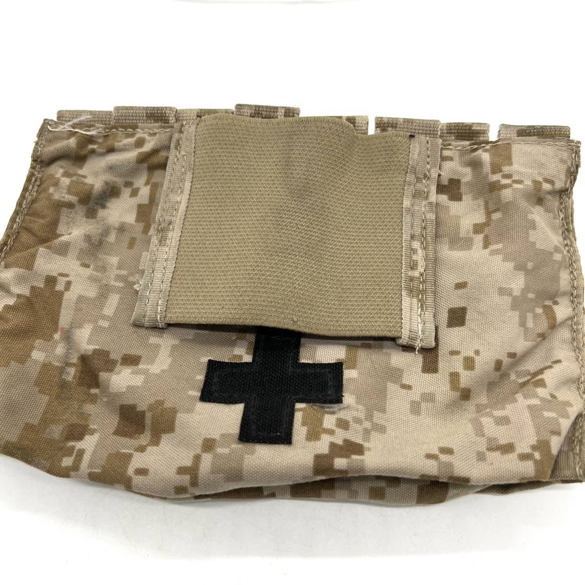 送料無料 実物 金タグ ゴールドタグ LBT-9022B-T Small Blow-Out Kit Pouch ブロウアウトメディカルポーチ AOR1 IFAK SEAL DEVGRU 黄タグ_画像3