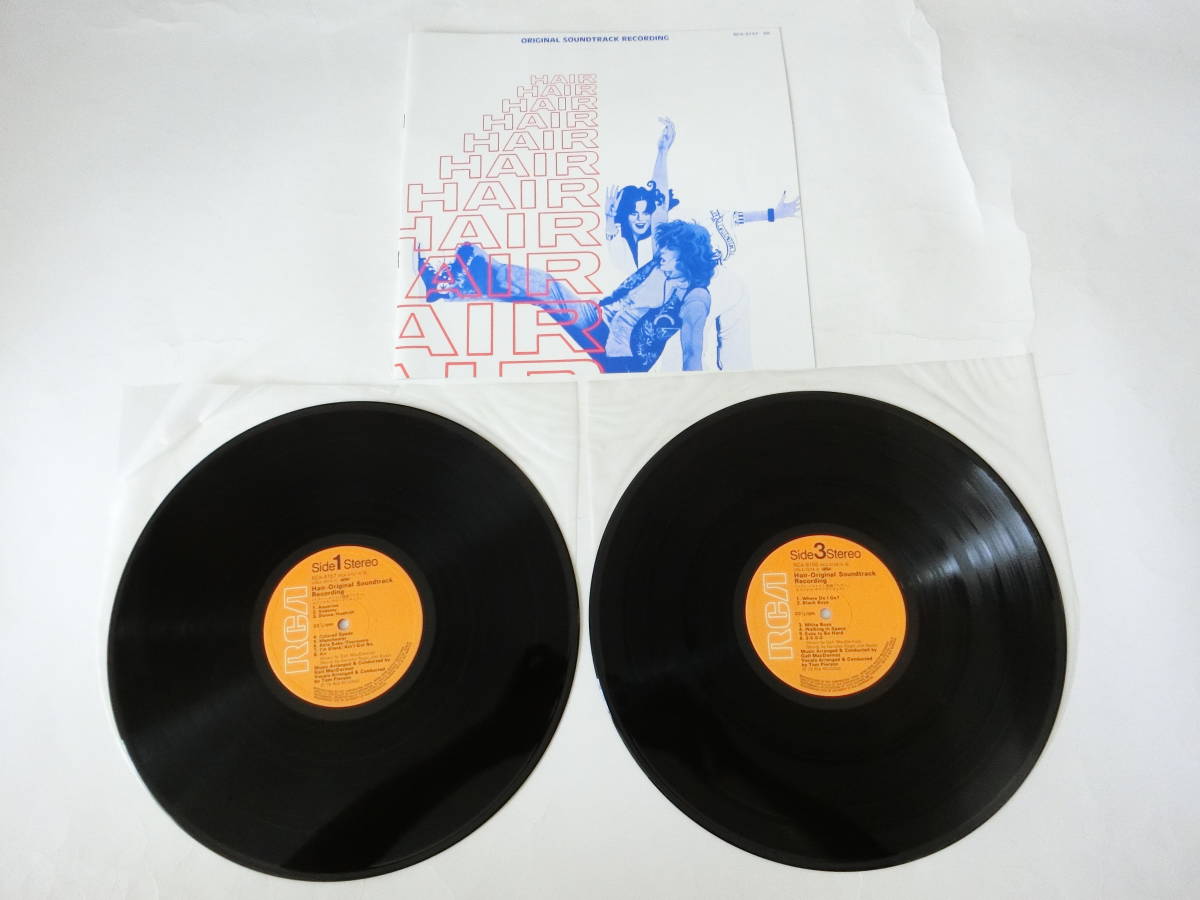 映画 ヘアー LPレコード 2枚組 オリジナル・サウンドトラック サントラ_画像4