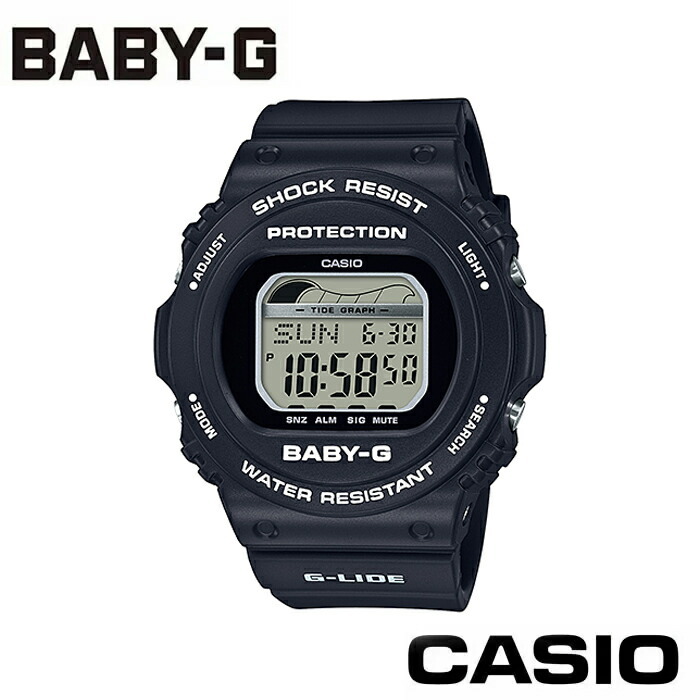 正規販売店】【3年保証】CASIO カシオ Baby-G ベビージー G-LIDE BLX-570-1JF レディース ブラック 