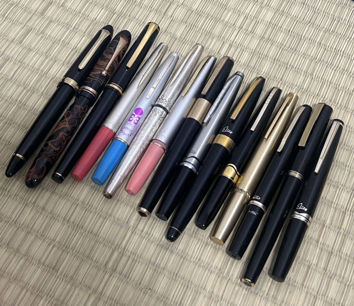 PILOT SAILOR PARKER パイロット セーラー パーカー など 万年筆 15本