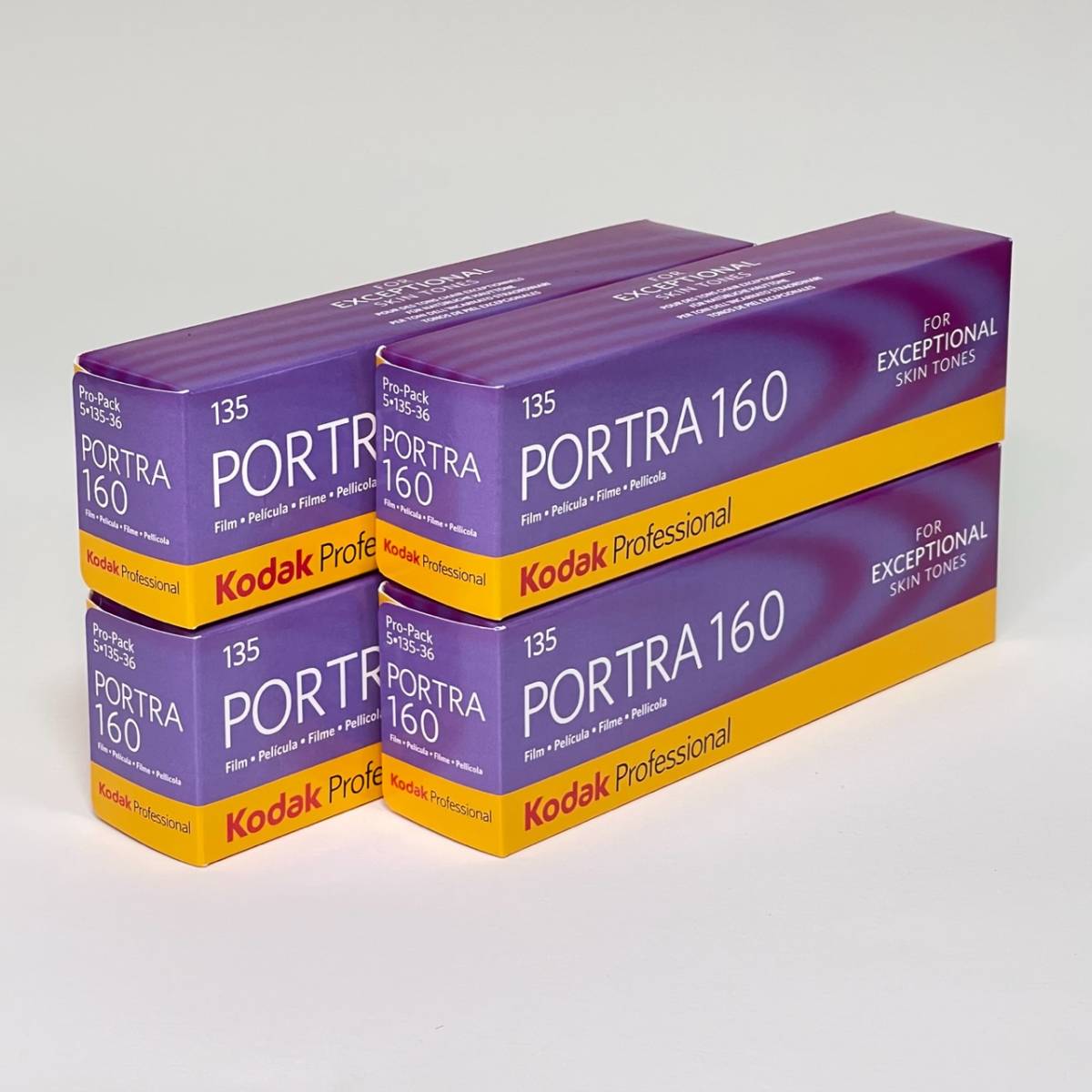 Kodak PORTRA160 135-36 5ps.@ pack x4 box (20ps.@) time limit 2025 year 6 month 