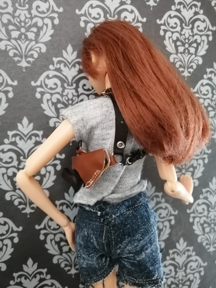 1r0428 doll for miniature piste ru. gun momoko Barbie Jenny TBleague 1/6 doll 