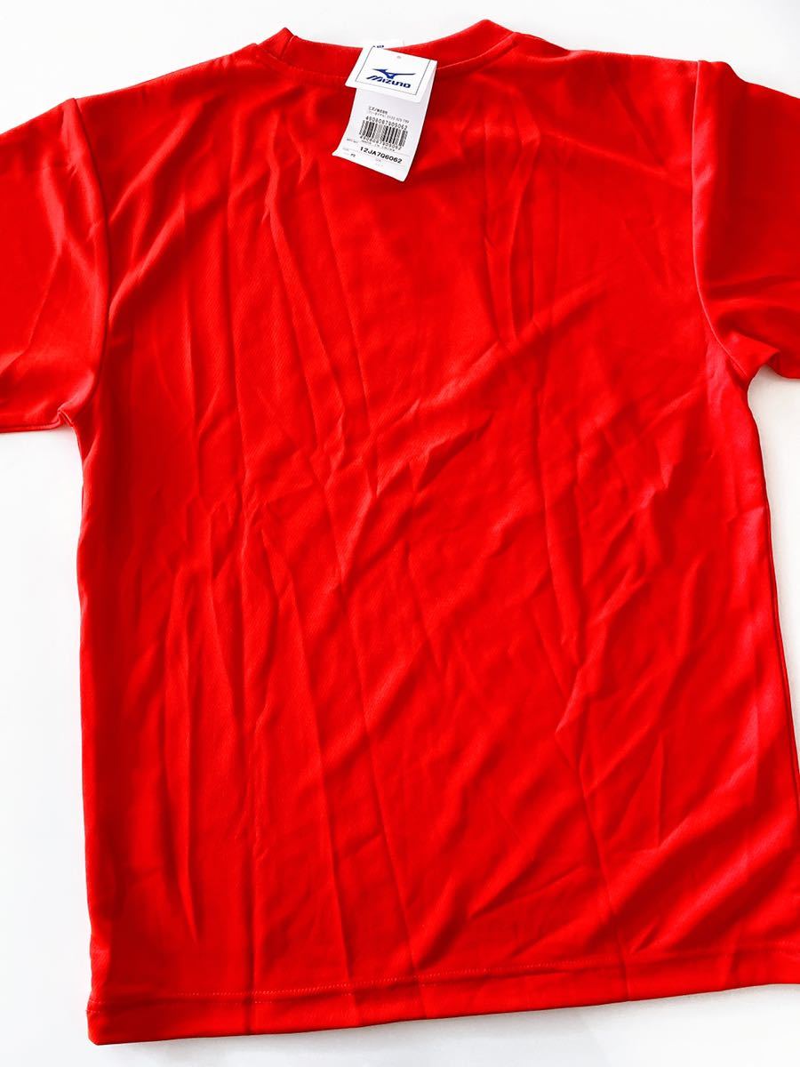 softball Japan representative Mizuno MIZUNO soft Japan JAPAN red uniform game shirt short sleeves new goods men's Sp Ractis shirt representative 