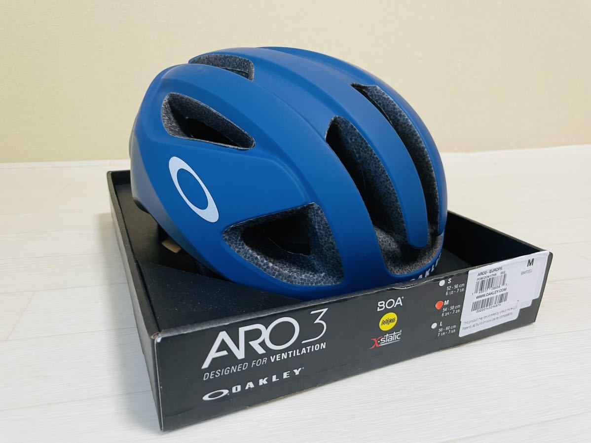 新品1円スタート!定価1.9万サイズM OAKLEYオークリーARO3 EUROPE MIPS