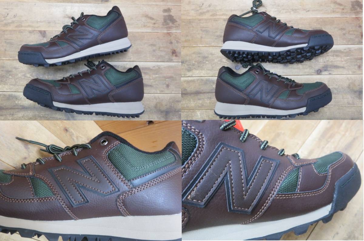 即決・未使用☆new balance・スニーカー 27.5cm 茶×緑・H520 BB・ニューバランス メンズシューズ 靴 ブラウン×ブロンズグリーン_画像8