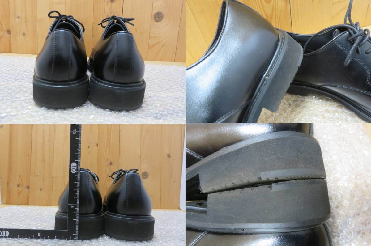 即決・M.CALROS 紳士靴 27.0cm・メンズシューズ ビジネスシューズ・黒/ブラック・エムカルロス・3511_画像6