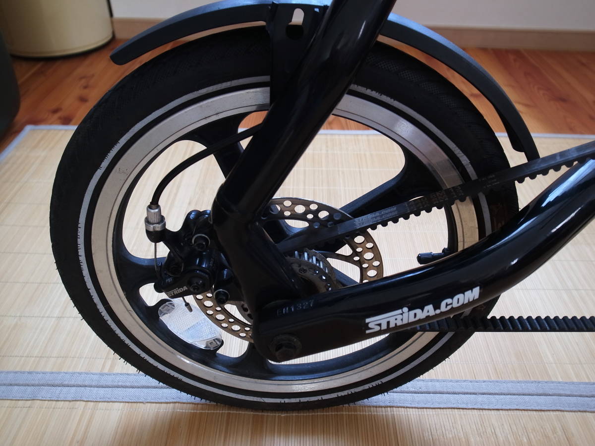 ストライダ　STRIDA LT 2016 ブラック 折畳み自転車 中古美品_画像7