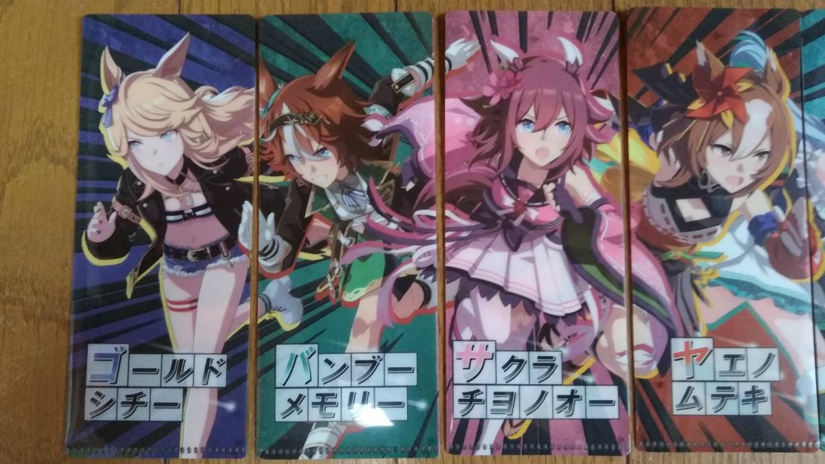 ☆「セブンイレブン×ウマ娘 プリティーダービー 2周年キャンペーン」 ミニクリアファイル　6種コンプリートセット④☆_画像2