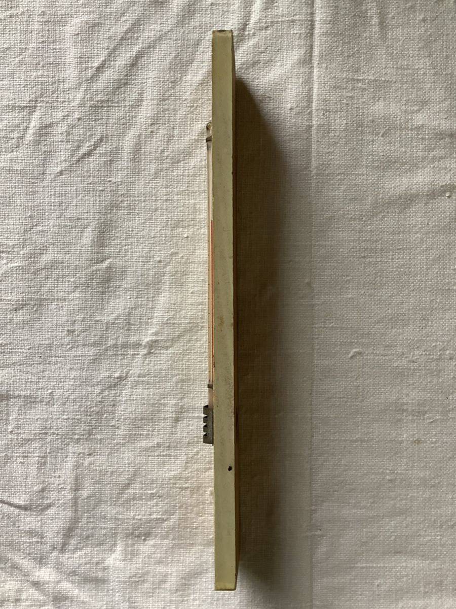 昭和レトロ 温度計 壁掛け 木製 レトロ ケビント_画像3