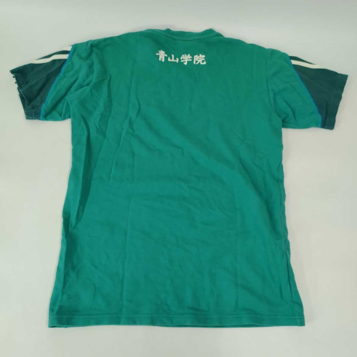 中古】青山学院大学 駅伝部 Tシャツ トレーナー 半袖 M メンズ 支給品