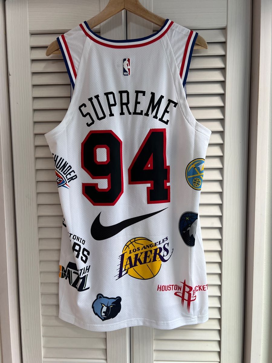 Supreme M  ナイキ NBA タンクトップ NIKE Jersey ナイキシュプリーム　バスケットシャツ