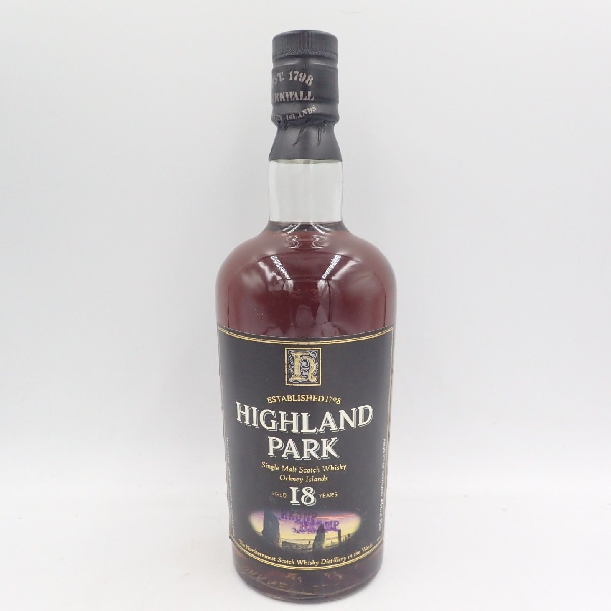 ハイランドパーク18年 旧ボトル 700ml 43％ HIGHLAND PARK - 飲料