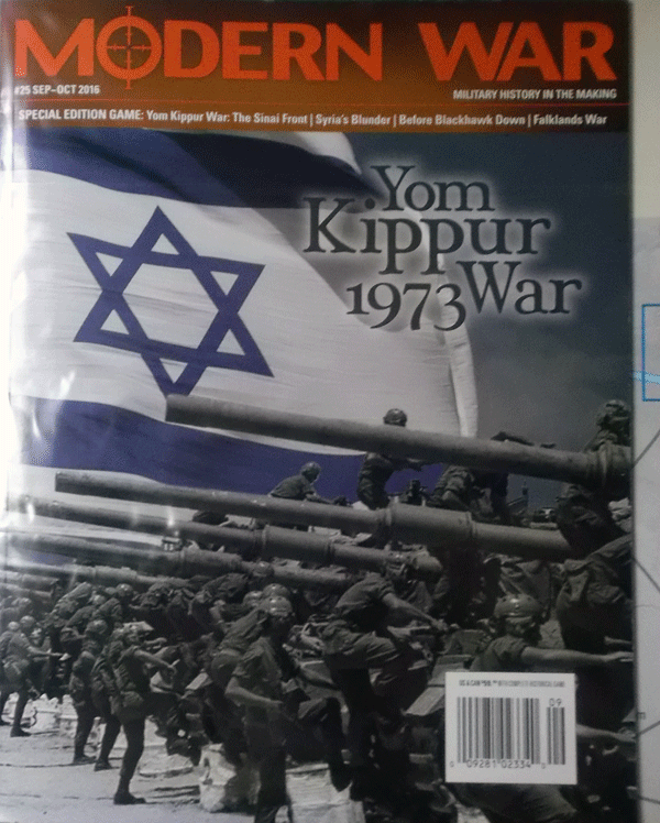 DG/MODERN WAR NO.25/YOM KIPPUR WAR 1973/駒未切断/日本語訳無し - ウォーゲーム DG/MODERN WAR NO.25/YOM KIPPUR WAR 1973/駒未切断/日本語訳無し - ウォーゲーム