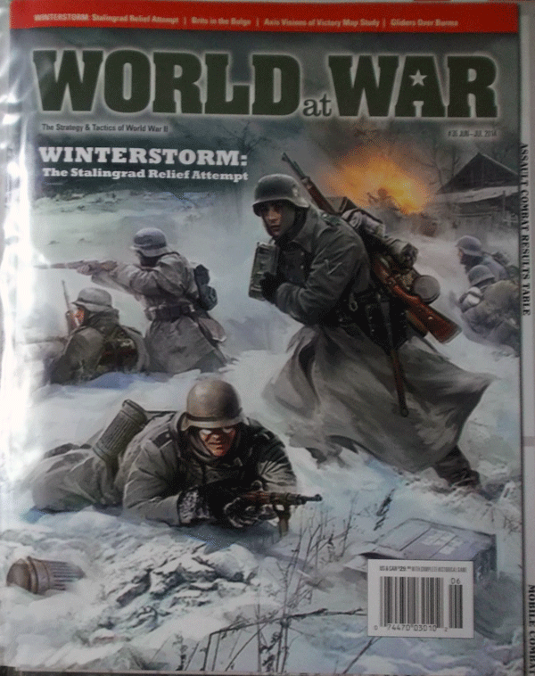 DG/WORLD AT WAR NO.36/WINTERSTORM:THE STALINGRAD RELIEF ATTEMPT/駒未切断/日本語訳無し