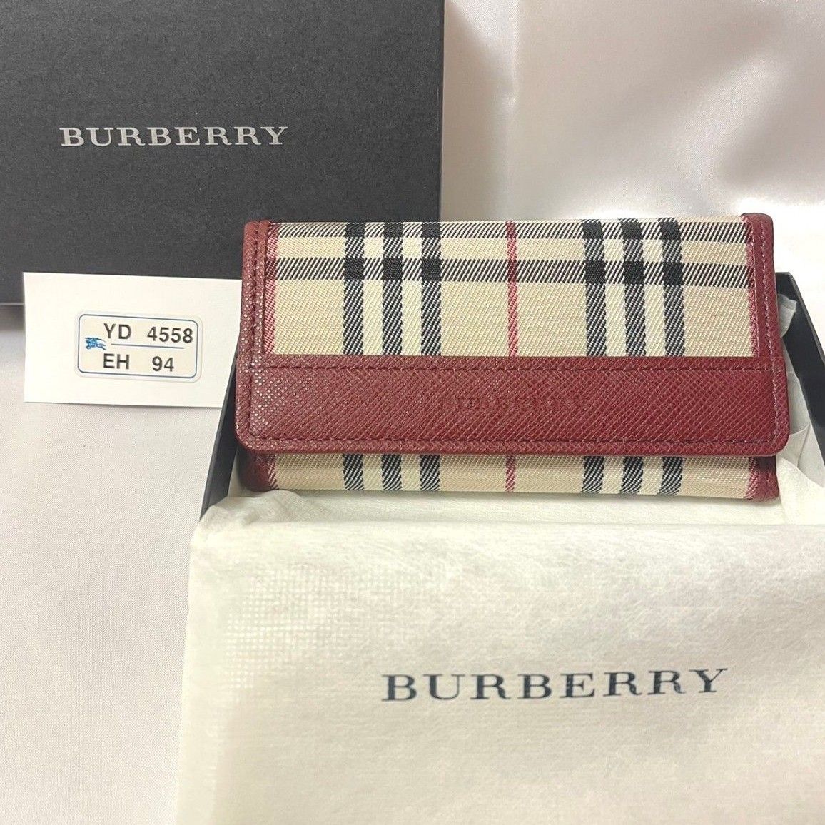 新品未使用】BURBERRY バーバリー キーケース 箱付き｜PayPayフリマ