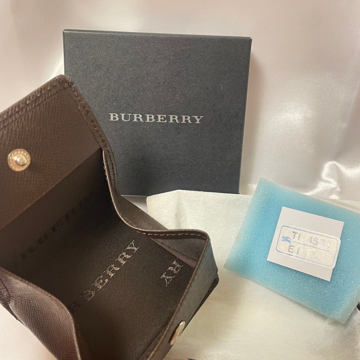 【未使用品保管】BURBERRY バーバリー コインケース ノバチェック