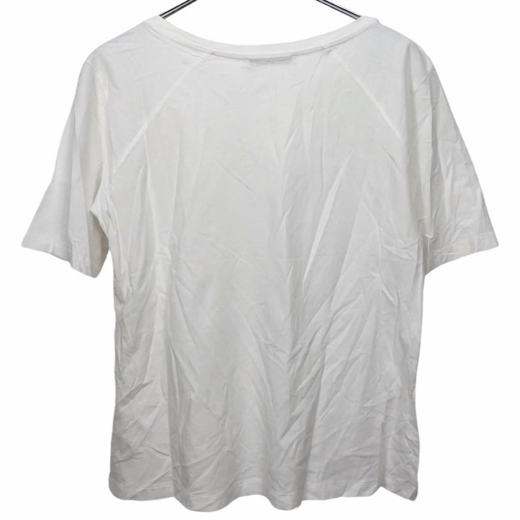  beautiful goods ACNE STUDIOS Acne lady's white short sleeves T-shirt tops S inscription 