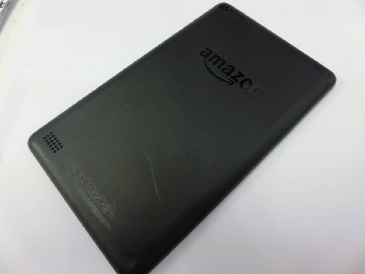 ♪♪71345◆ 　amazon Kindle Fire 第5世代 SV98LN アマゾン Android タブレット 簡易動作確認 初期化OK 液晶色ムラあり　現状品♪♪_画像2