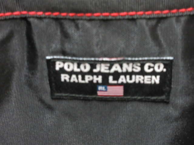 POLO JEANS Co. RALPH LAUREN Ralph Lauren shoulder tote bag black 
