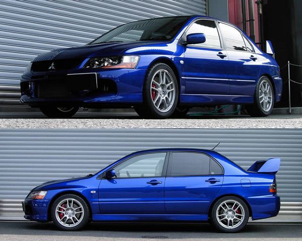 RS-R Ti2000ダウンサス ランサー CT9A/4WD ターボ H17/3～H20/6 Ｅｖｏ IX ＧＴ 現車はオプション設定の「ビルシュタインレス車」 B058TD_画像2