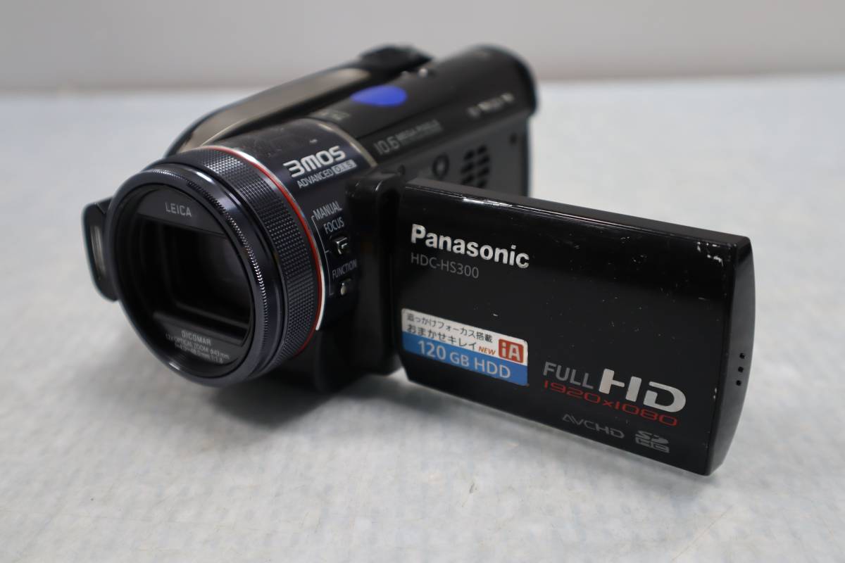 E3540 N Panasonic HDC-HS300 ビデオカメラ 録画 パナソニック_画像1