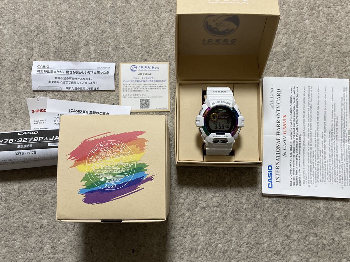 CASIO G-SHOCK カシオ イルカクジラ イルクジ2022 年モデルGWX-8904K