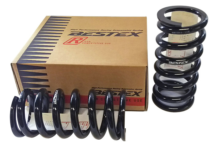 ベステックス BESTEX レース用スプリング ID66-6インチ(152.4mm) バネレート11キロ（kgf mm） 2本セット BXRB0611の画像1