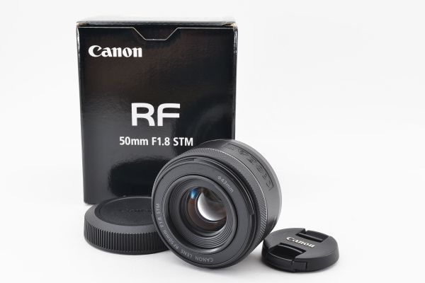 #b152★美品★ Canon キヤノン RF 50mm F1.8 STM_画像1