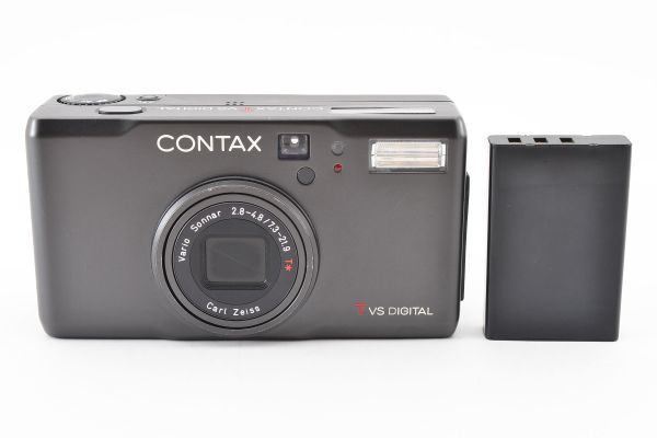 #b195★実用品★ コンタックス　CONTAX TVS DIGITAL チタンブラック