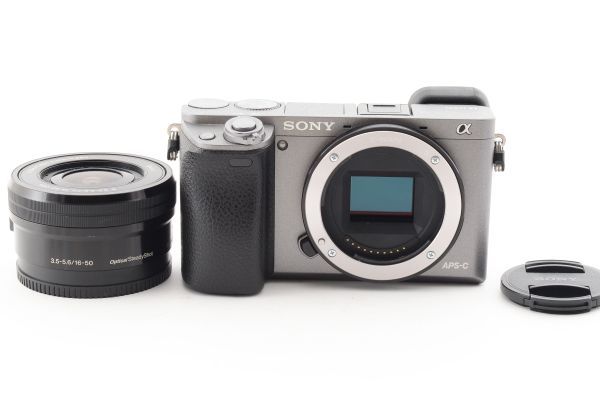 安価 PZ E + α6000 SONY ソニー #b351☆実用品☆ 16-50mm SELP1650 OSS