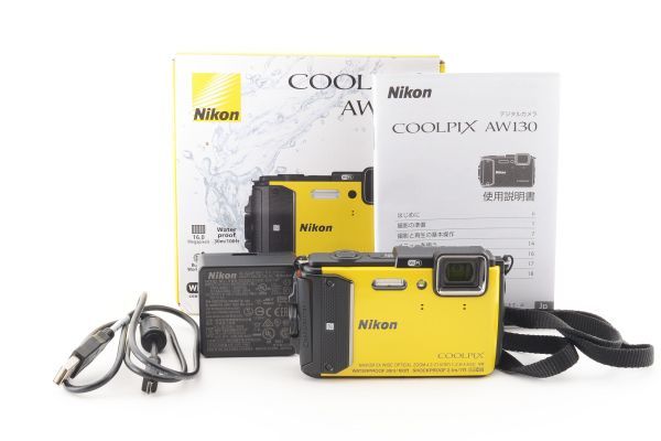 海外輸入】 #b626☆極上美品☆ Nikon AW130 COOLPIX ニコン ニコン