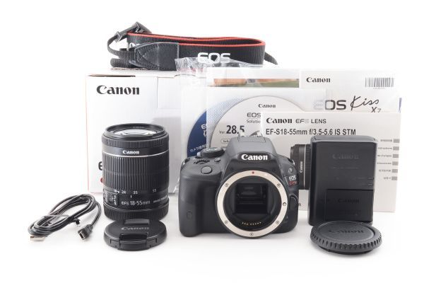 サイズ交換ＯＫ】 CANON キャノン #b675☆美品☆ EOS STM IS F3.5-5.6