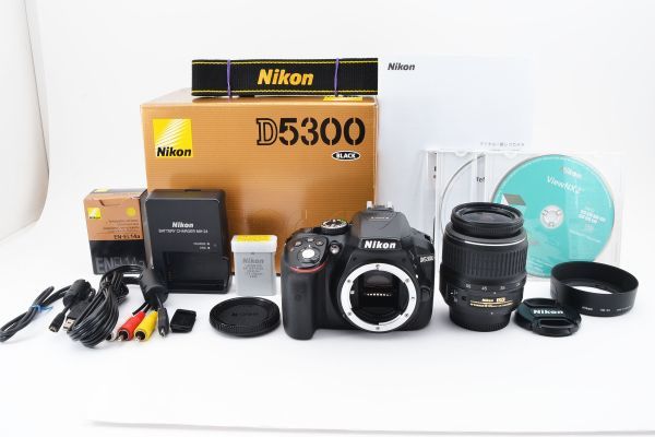 日本最大の Nikon #b812☆実用品☆ ニコン VR 18-55mm AF-P D5300