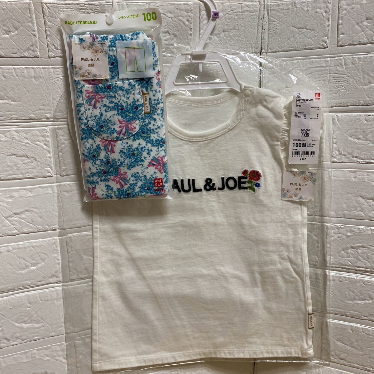 UNIQLO ポール&ジョー　半袖Tシャツ レギンス　100_画像1