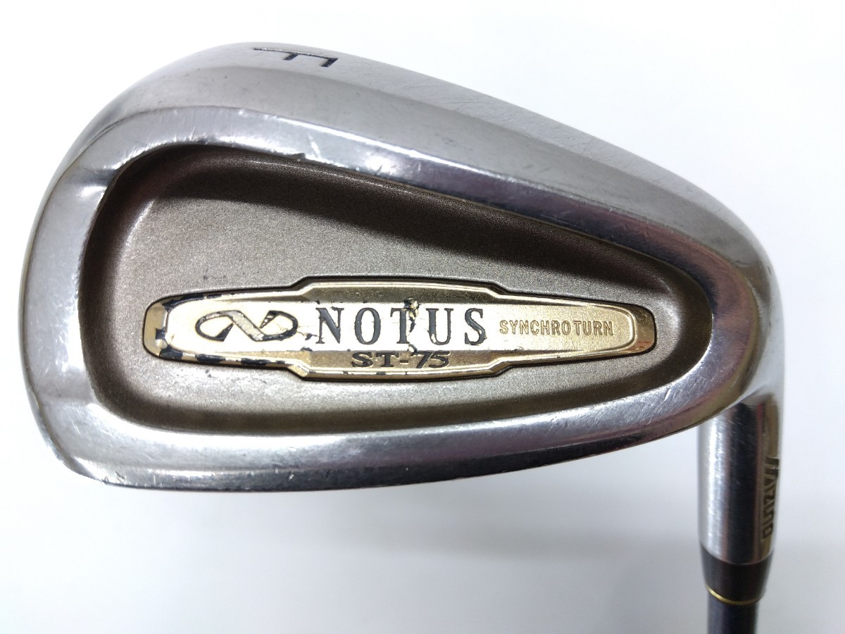 ★【単品アイアンFW】MIZUNO ミズノ NOTUS ST-75 SYNCHRO TURN シャフトフレックス不明 メンズ右　ノータスST-75アイアン☆_画像1