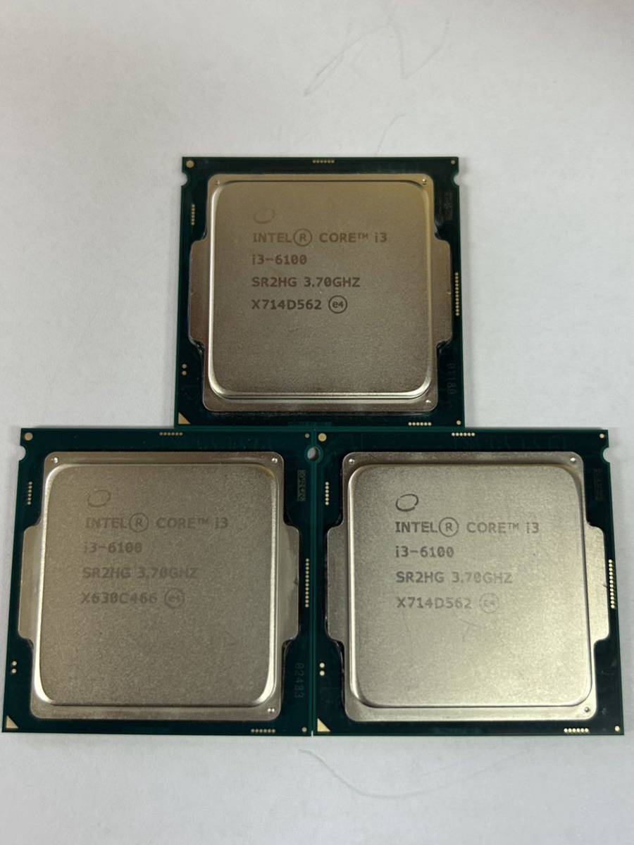 人気商品は Intel core i3-6100