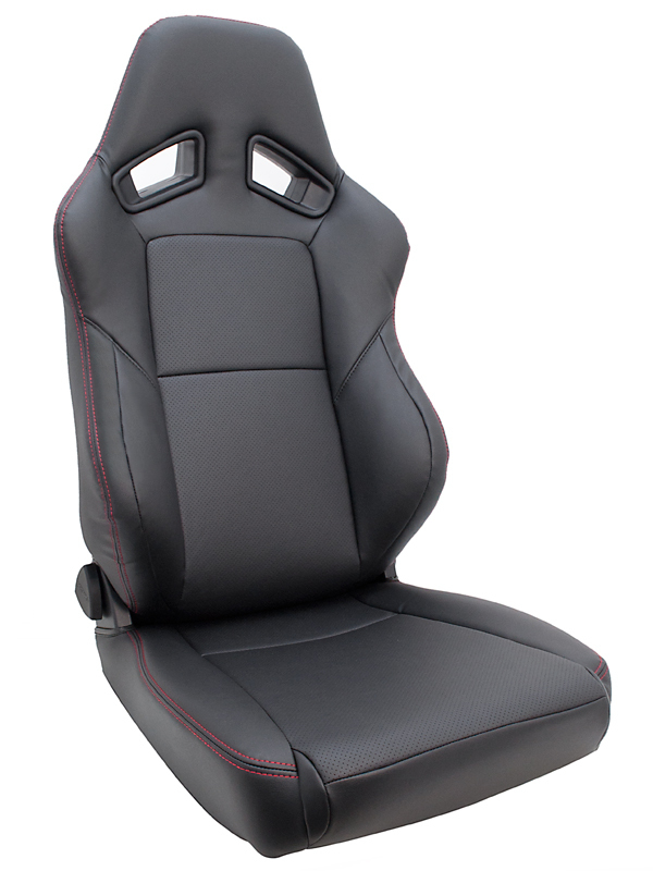 ☆JADE レカロ用シートカバー＆アームレストカバー RECARO SR-7F[ブラック×レッドステッチ]2017年以降☆の画像9