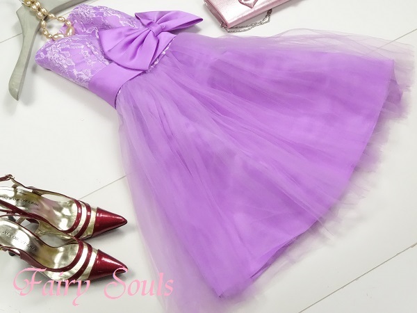 * free shipping *9 number (M)* bare top ribbon dress (OPN8807)