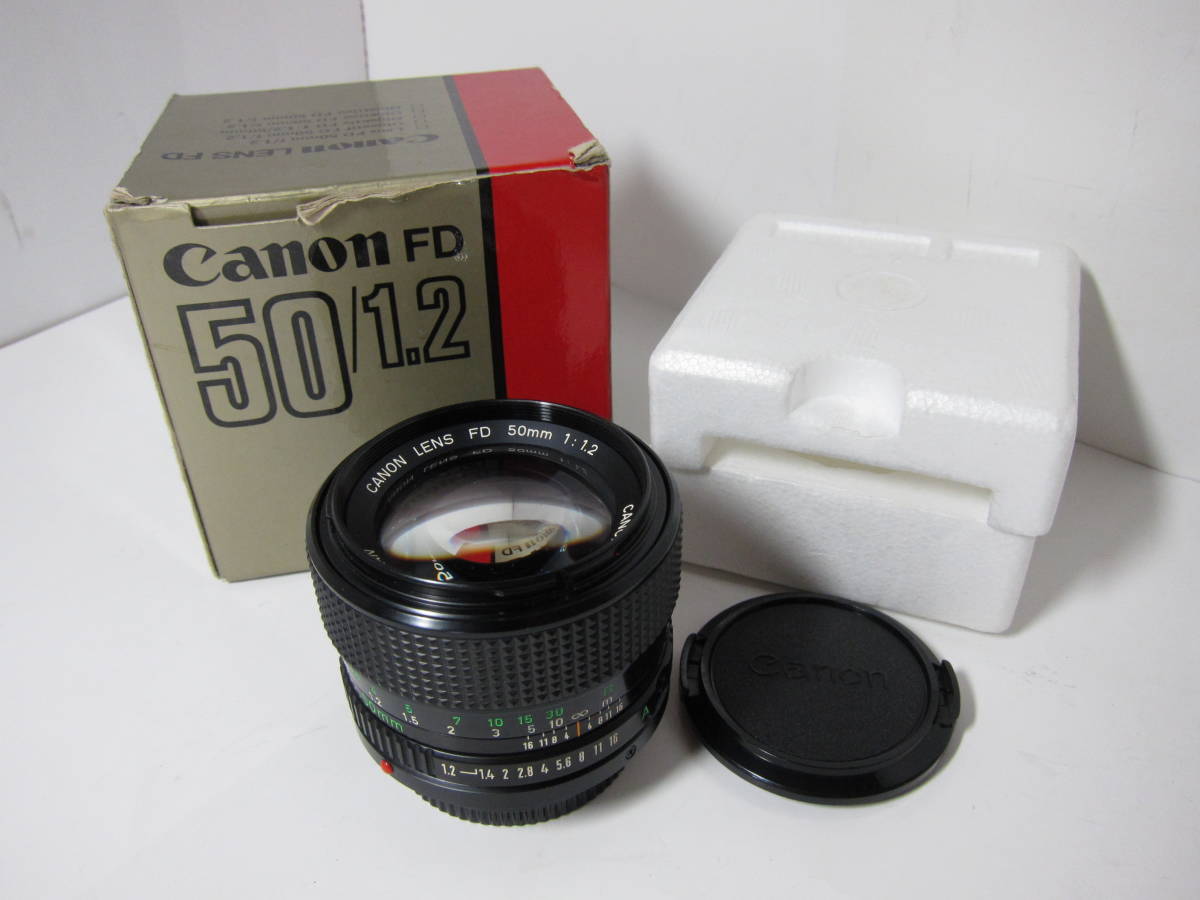 今季一番 Canon New FD 50mm f1.2 (大口径) ■ 美品■10676 キヤノン